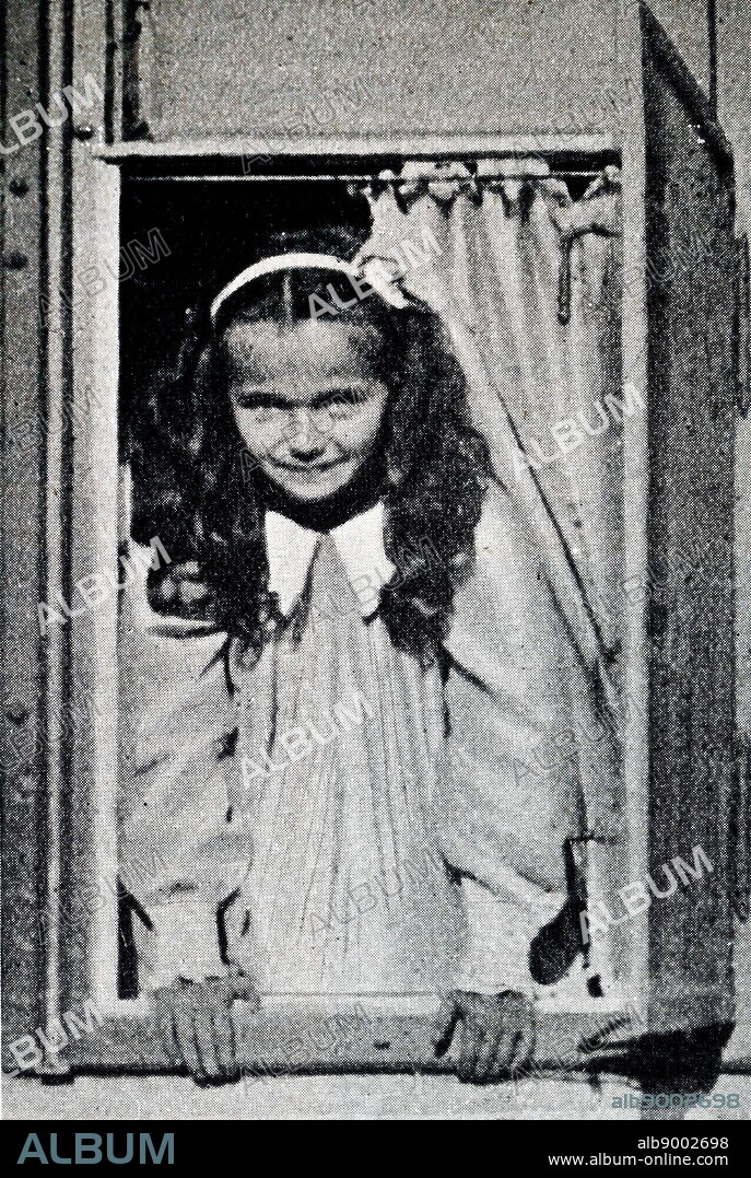 Grand Duchess Olga Nikolaevna of Russia (1895 - 1918) eldest daughter of the last Tsar of the Russian Empire, Emperor Nicholas II, and of Empress Alexandra of Russia.