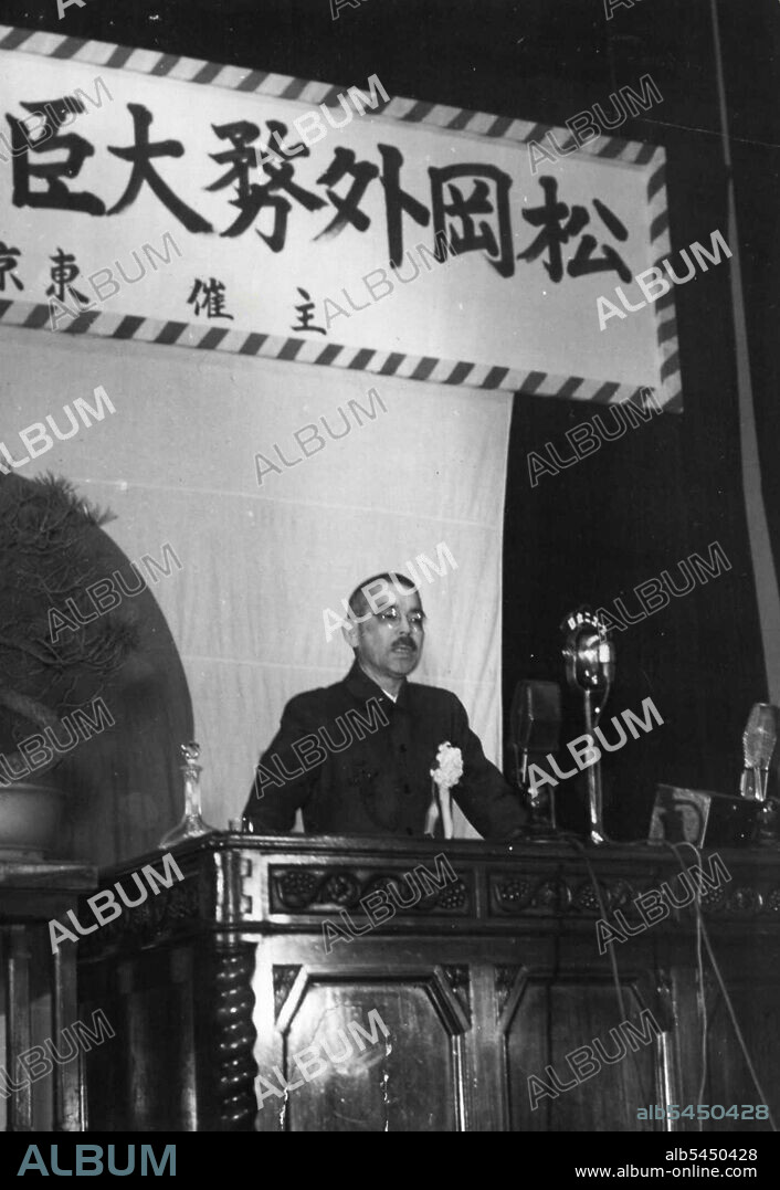 Yosuke Matsuoka - Japan Foreign Minister. May 27, 1946.
