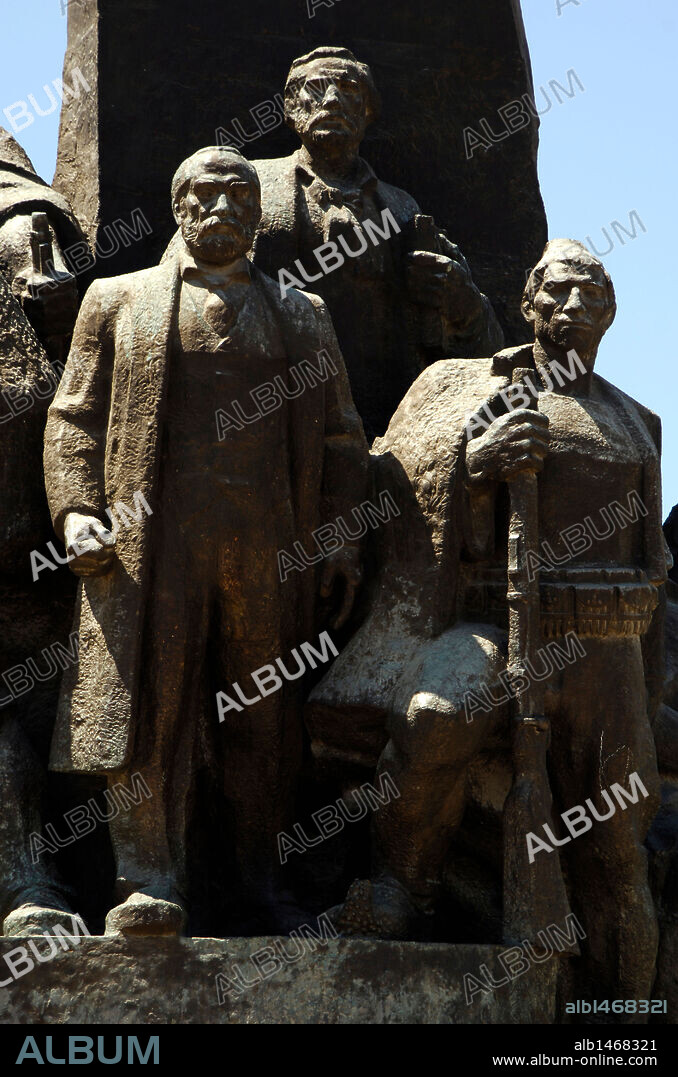 REPUBLIC OF ALBANIA. Vlore. Independence Monument. Commemorates the proclamation of Albanian independence from the Ottoman Empire in 1912 in Vlora.
