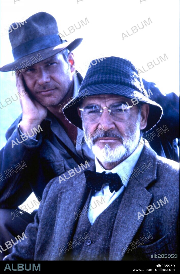 HARRISON FORD y SEAN CONNERY en INDIANA JONES Y LA ÚLTIMA CRUZADA, 1989 (INDIANA JONES AND THE LAST CRUSADE), dirigida por STEVEN SPIELBERG. Copyright LUCASFILM LTD/PARAMOUNT.