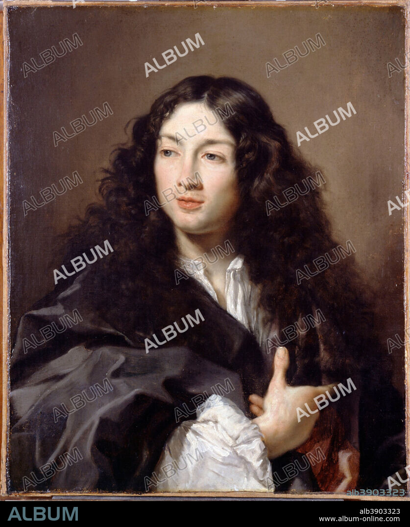 CLAUDE LEFEBVRE. A Man, called Michel Baron. Date/Period: Ca. 1670s. Painting. Oil painting. Width: 604 cm. Height: 737 cm.