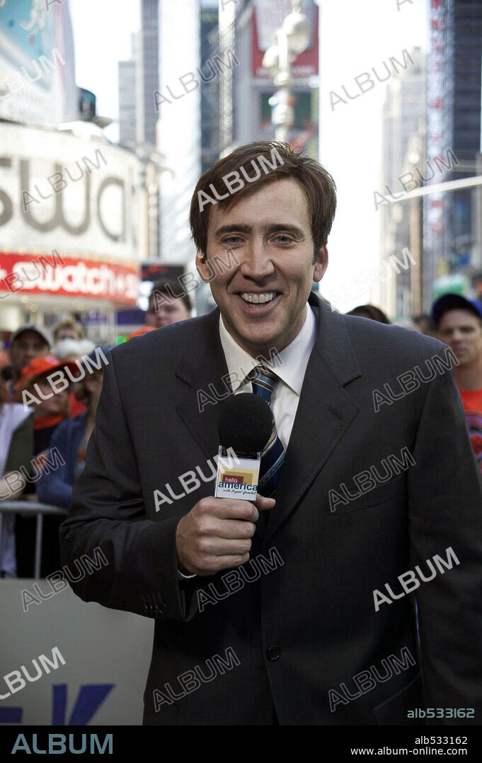 NICOLAS CAGE in THE WEATHER MAN, 2005, unter der Regie von GORE VERBINSKI. Copyright PARAMOUNT PICTURES.