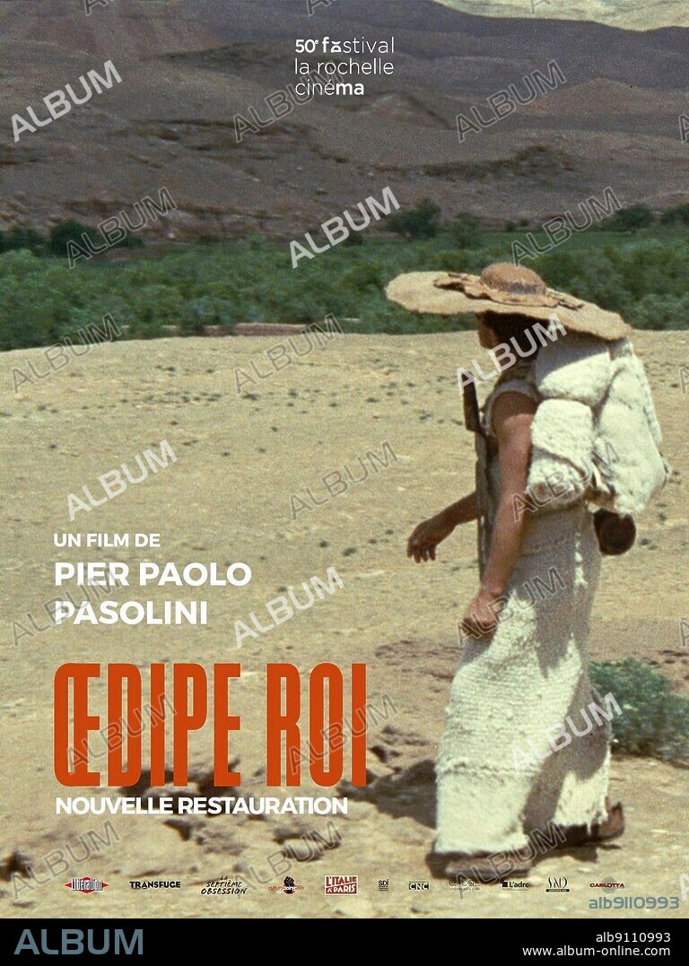 Plakat zu EDIPO RE - BETT DER GEWALT, 1967 (EDIPO RE), unter der Regie von PIER PAOLO PASOLINI. Copyright ARCO FILMS/SOMAFIS.