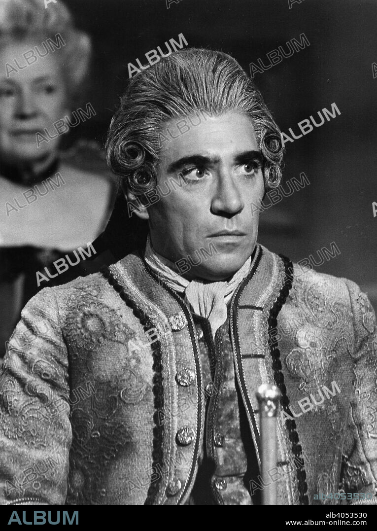 Frank Finlay (1926- ), British actor as Cassanova in 'Window, Window'. The fourth in Dennis Potter's six plays about Cassanova. Courtesy of the BBC. For editorial use only, all other uses to be cleared.