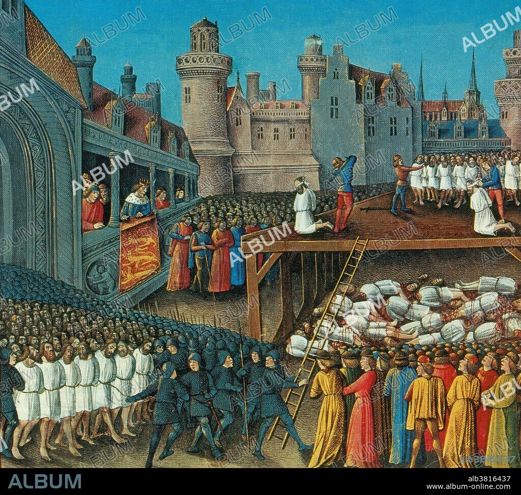 In the aftermath of the Fall of Acre, during the Third Crusade, Richard the Lionheart attempted to negotiate terms of surrender with the Saracens. He wanted to exchange over 3,000 captured prisoners for the True Cross, as well as a hefty ransom and imprisoned Christians. After much delay by Saladin and the Muslims, Richard, frustrated and angered, personally marched his prisoners to a hill called Ayyadieh. There, in full view of the nearby Muslim army encampment, Richard ordered the slaughter of the over 3,000 prisoners, women and children. They were all mercilessly beaten to death, axed and cut down by swords and lances.The Third Crusade (1189-92) was an attempt by European leaders to reconquer the Holy Land from Saladin. The campaign was largely successful, capturing the important cities of Acre and Jaffa, and reversing most of Saladin's conquests, but it failed to capture Jerusalem, the emotional and spiritual motivation of the Crusade. On September 2, 1192, King Richard I and Saladin finalized a treaty granting Muslim control over Jerusalem but allowing unarmed Christian pilgrims and merchants to visit the city.