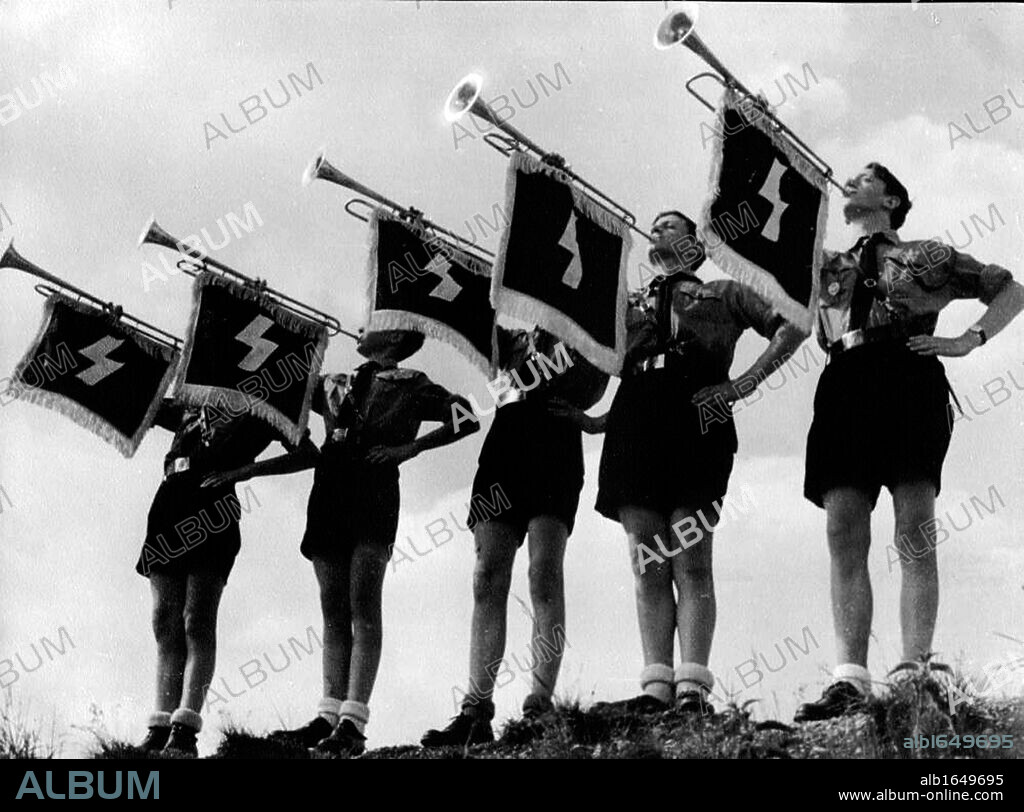 Hitler Youth Rally: Circa 1936.