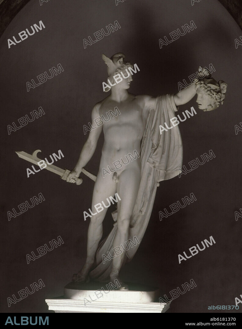 ANTONIO CANOVA (1757-1822). PERSEO CON LA CABEZA DE MESUSA - 1800 - NEOCLASICISMO ITALIANO.