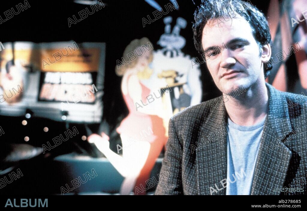 QUENTIN TARANTINO in PULP FICTION, 1994, directed by QUENTIN TARANTINO. Copyright MIRAMAX.