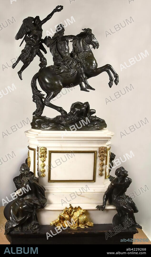 GERMAN SCULPTOR (?), EARLY 18TH CENTURY. 'Maximilian II Emanuel, Elector of Bavaria, the Winner of the Turks'. France, 18th century. Dimensions: height: 110 cm; width: 62 cm.
