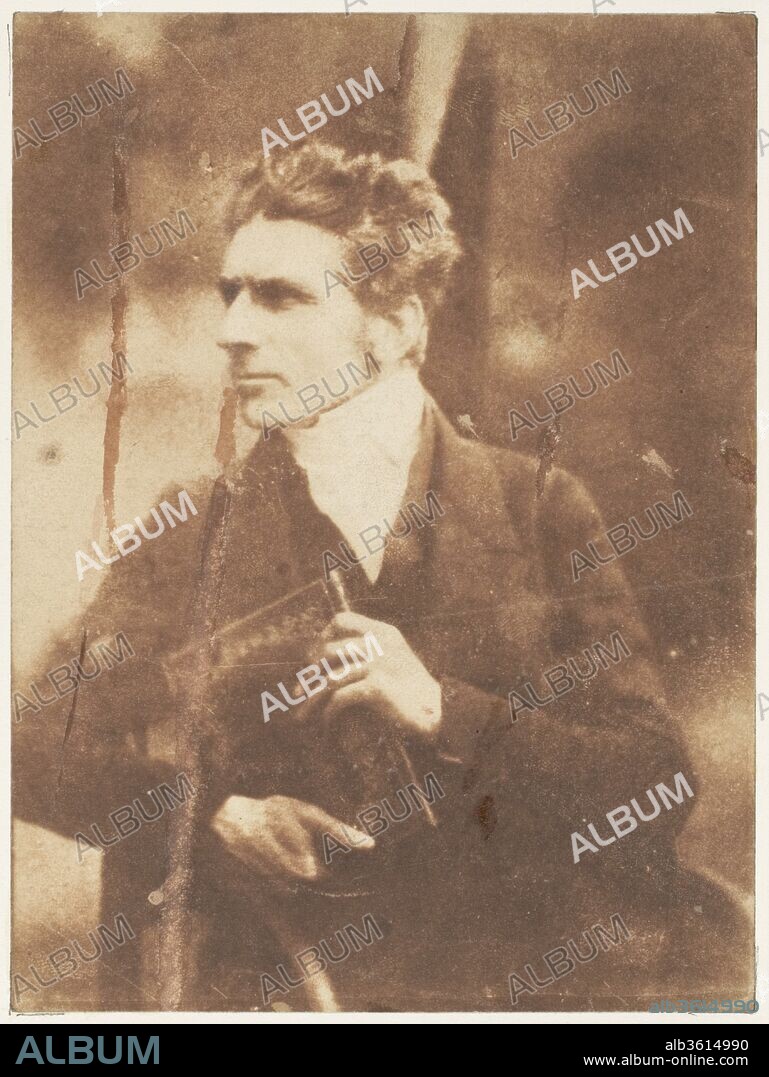 ROBERT ADAMSON and DAVID OCTAVIUS HILL. Rev. Charles John Brown. Artist: David Octavius Hill (British, Perth, Scotland 1802-1870 Edinburgh, Scotland); Robert  Adamson (British, St. Andrews, Scotland 1821-1848 St. Andrews, Scotland). Photography Studio: Hill and Adamson (British, active 1843-1848). Date: 1843-47.