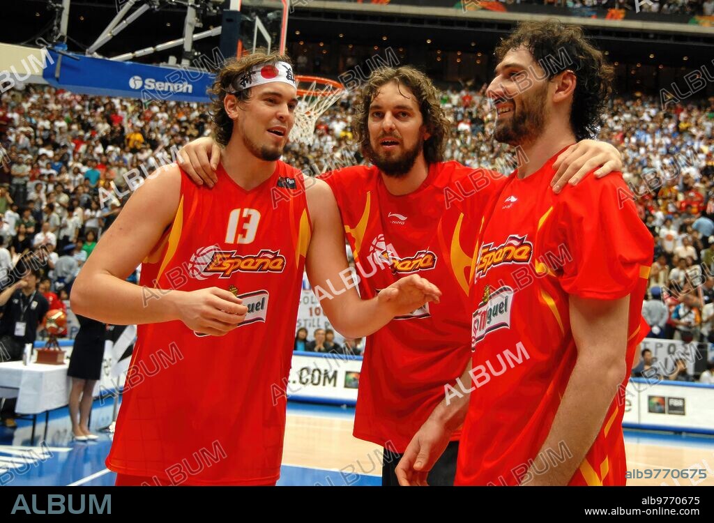 Saitama (Japan), 09/03/2006. Final of the Basketball World Championship between Spain and Greece, at the Saitama State Super Arena. Photo: De San Bernardo ARCHDC.