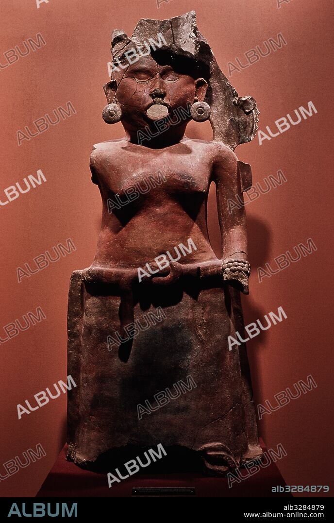 Cultura Huasteca. Diosa de la Fertilidad.