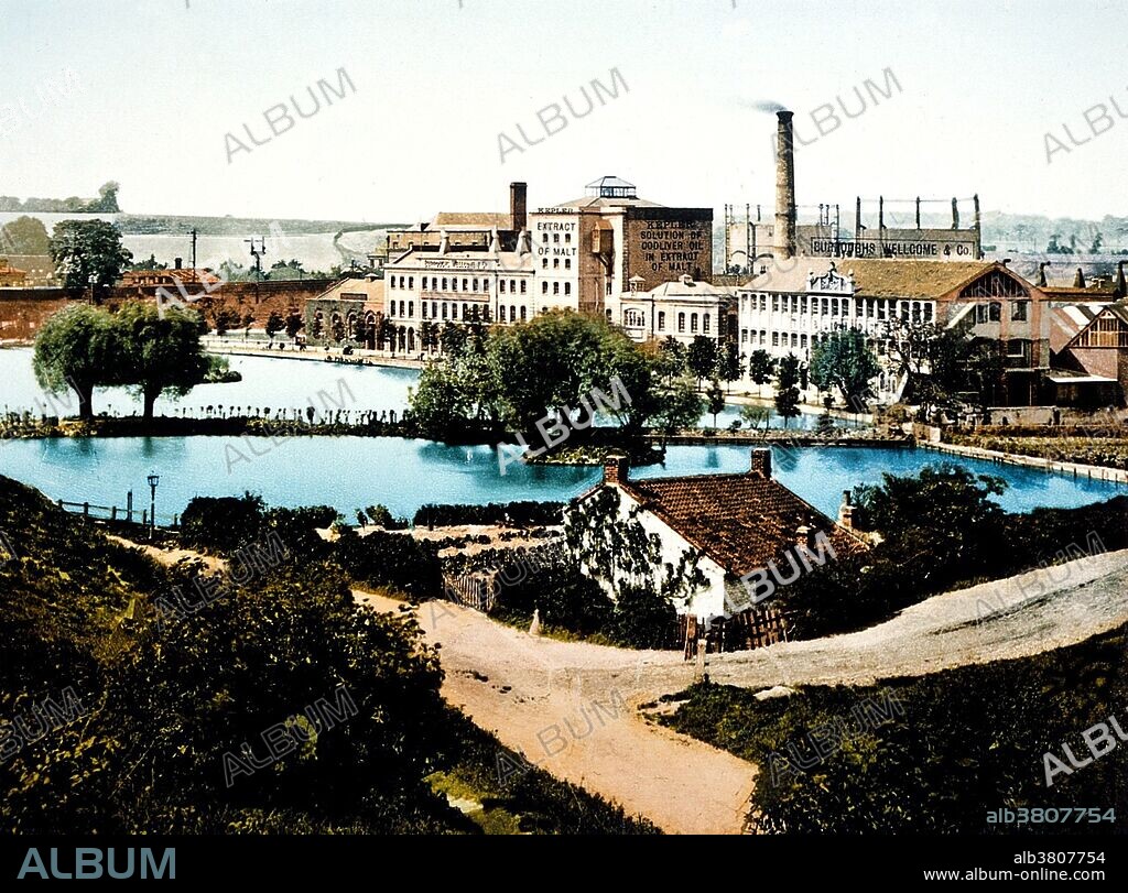 Industrial Revolution in Dartford, England, c.1896