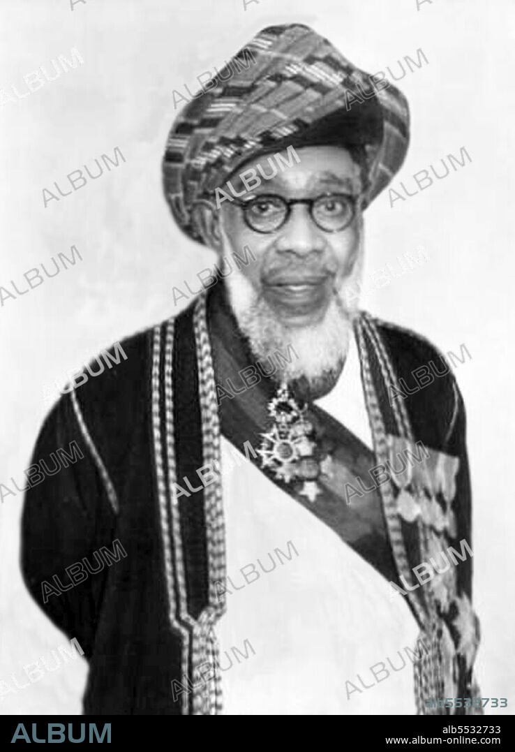 Sayyid Sir Khalifa II bin Harub Al-Said, GCB, GCMG, GBE (August 26, 1879 – October 9, 1960) (Arabic: ????? ?? ???? ?????????) was the ninth Sultan of Zanzibar. He ruled Zanzibar from December 9, 1911 to October 9, 1960. In 1900, he married Princess Sayyida Matuka bint Hamud Al-Busaid, daughter of the seventh Sultan of Zanzibar and sister of the eighth Sultan. He was succeeded by his eldest surviving son, Abdullah bin Khalifa.
