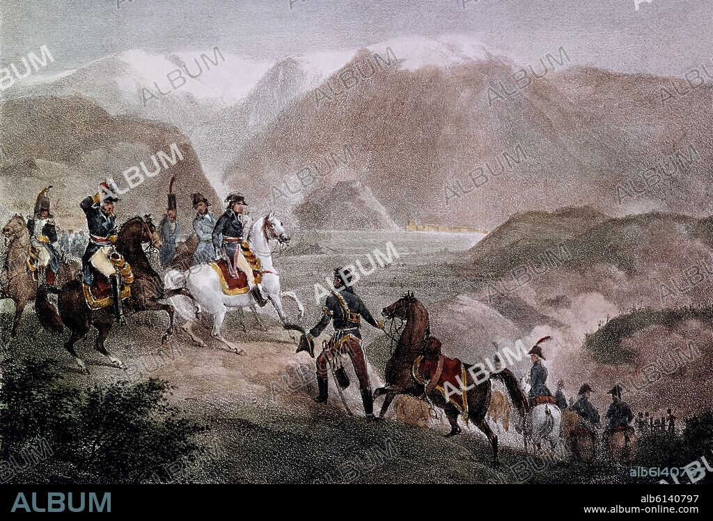 BATALLA DE RIVOLI-NAPOLEON.