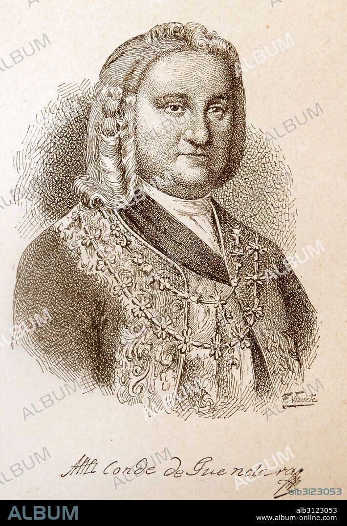Pedro Cebrián y Agustín, 5th Count of Fuenclara, Grandee of Spain, (April 30, 1687, Luceni, Spain – August 22, 1752, Madrid) was a Spanish diplomat and viceroy of New Spain, from November 3, 1742 to July 8, 1746.