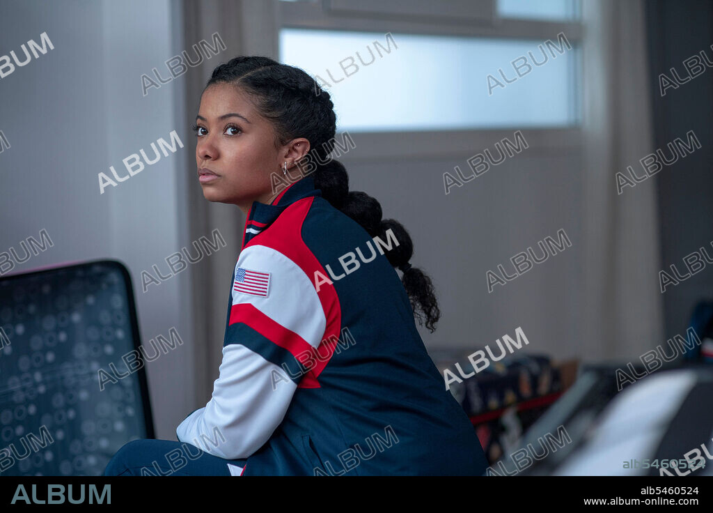 LOLA MAE LOUGHRAN in IN FROM THE COLD, 2022, directed by AMI CANAAN MANN, DANIEL CALPARSORO and PACO CABEZAS. Copyright Silver Lining Entertainment.