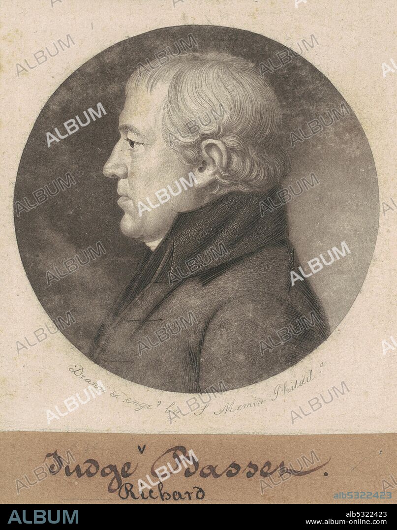 CHARLES BALTHAZAR JULIEN FEVRET DE SAINT-MEMIN. Richard Bassett, 1802.