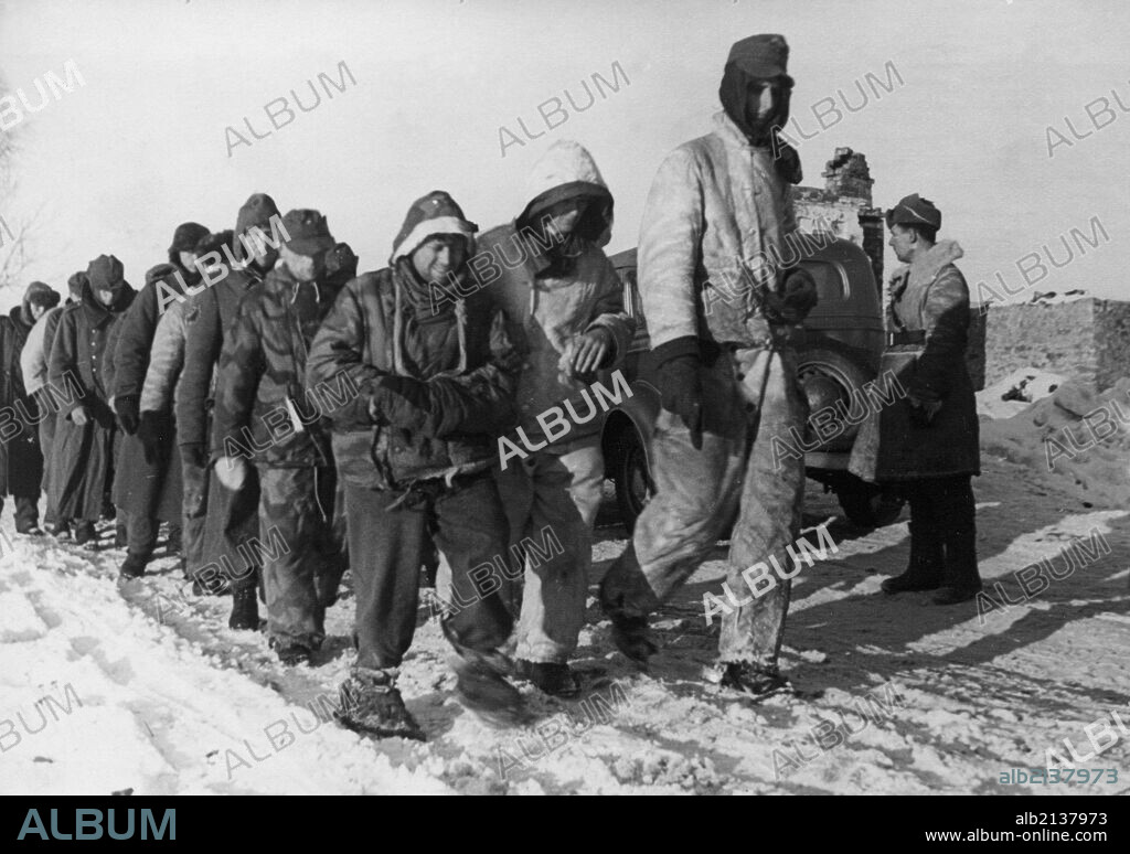 German soldiers taken prisoner in the area of narva on the leningrad front, world war 2, march 1944.