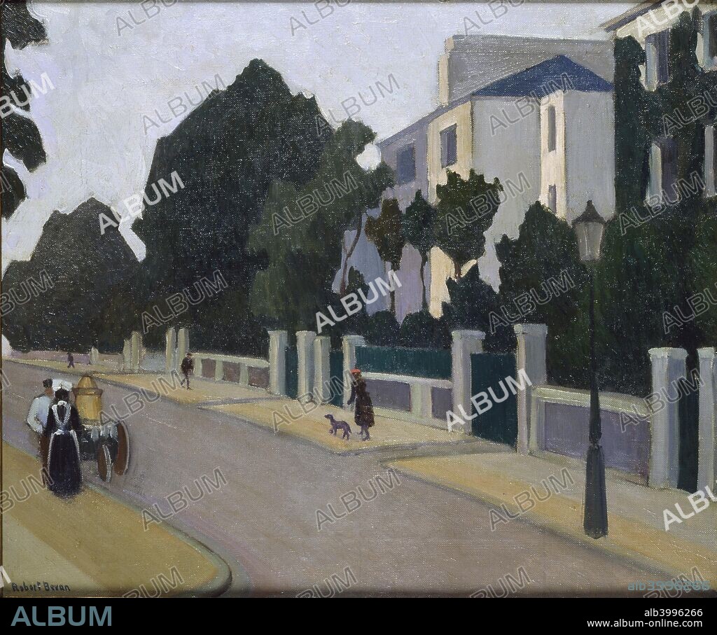 Queen's Grove, St John's Wood, 1918. Dimensions: height x width x depth: 50 x 60 cm.