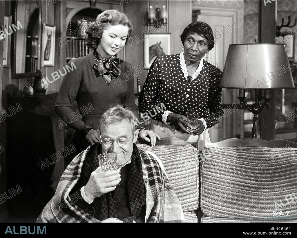 BARRY FITZGERALD and SHIRLEY TEMPLE in THE STORY OF SEABISCUIT, 1949, directed by DAVID BUTLER. Copyright WARNER BROTHERS.