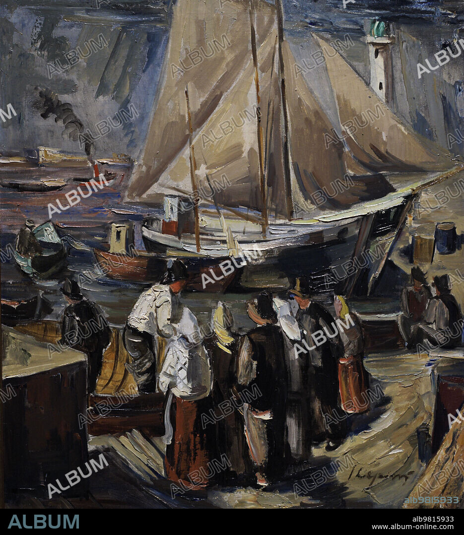 Janis Liepins (1894-1964). Latvian painter. Vendzele, 1935. Oil on canvas, 87,5 x 79,5 cm. Latvian National Museum of Art. Riga. Latvia.