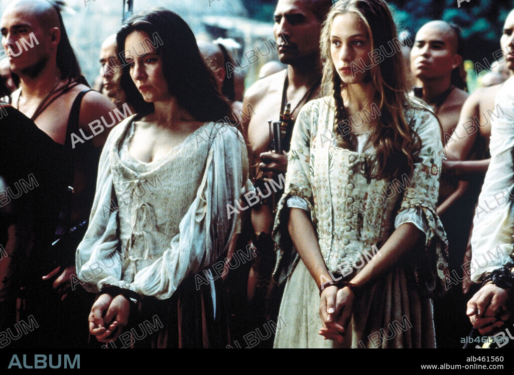 MADELEINE STOWE en EL ÚLTIMO MOHICANO, 1992 (THE LAST OF THE MOHICANS), dirigida por MICHAEL MANN. Copyright 20TH CENTURY FOX/MORGAN CREEK.