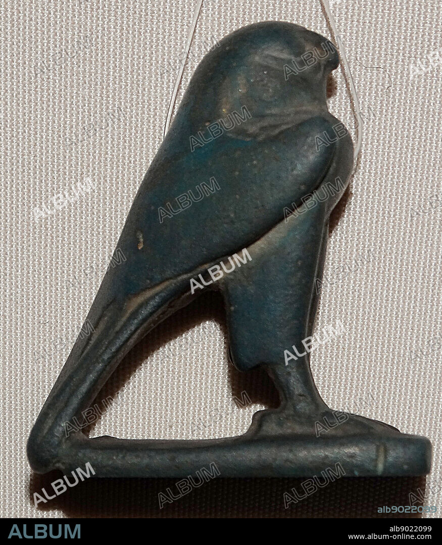 Falcon symbolising the Egyptian God Horus in his early form as a sky god.