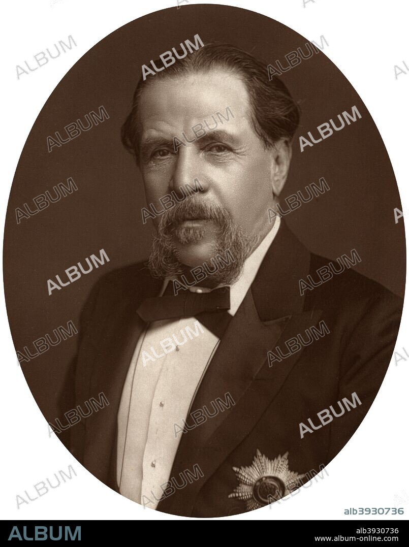 Hobart Pasha, Marshal of the Ottoman Empire, 1882. The third son of the Earl of Buckinghamshire, Augustus Charles Hobart-Hampden (1822-1886) served in the Royal Navy from 1835-1862. After his retirement from the Navy he commanded a successful blockade-runner in the American Civil War before entering the service of the Ottoman Empire in 1867. He served with great distinction as commander of the Turkish fleet and was awarded the title of Pasha by the Sultan in 1869, and was made a Mushir, or Marshal, in 1881, the first Christian to attain the rank in the Ottoman Empire. From Men of Mark: a gallery of contemporary portraits of men distinguished in the Senate, the Church, in science, literature and art, the army, navy, law, medicine, etc. Photographed from life by Lock and Whitfield, with brief biographical notices by Thompson Cooper. (Conducted by G. C. Whitfield.) (London, 1876-1883).