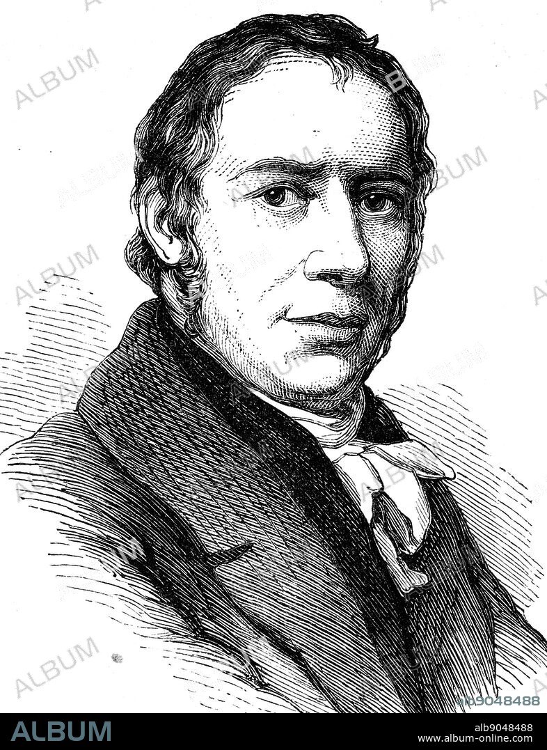 Portrait of Richard Trevithick (1771-1833) a British inventor and mining engineer. Dated 19th Century.