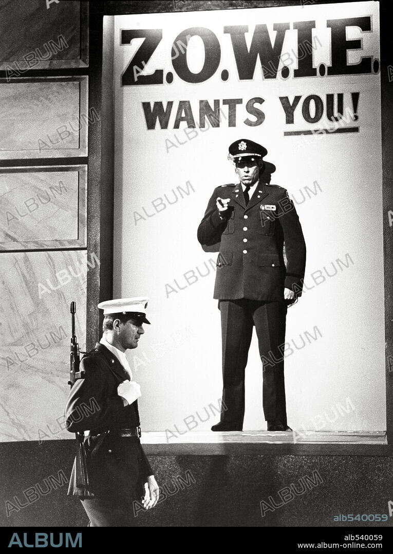 JAMES COBURN in IN LIKE FLINT, 1967, directed by GORDON DOUGLAS. Copyright 20TH CENTURY FOX.