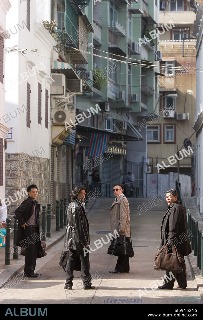 EXILED, 2006 (FONG JUK), directed by JOHNNY TO. Copyright MILKY WAY IMAGE.