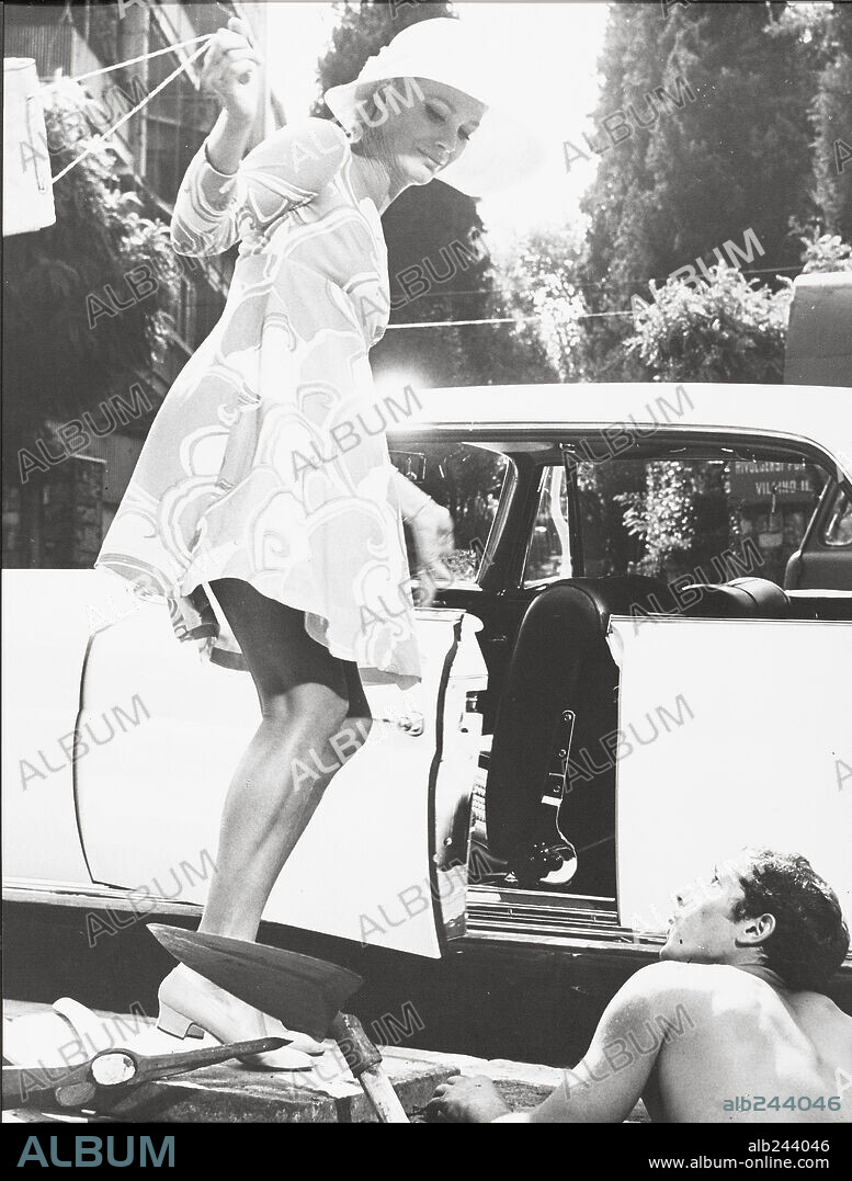INGRID THULIN in A DEVIL UNDER THE PILLOW, 1968 (UN DIABLO BAJO LA ALMOHADA), directed by JOSE MARIA FORQUE. Copyright GREENWICH.