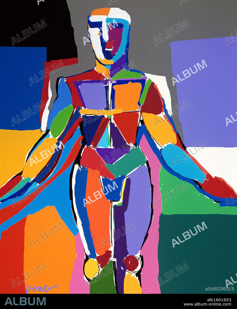 Modern Man  1997  Diana Ong (b.1940 Chinese-American)  Computer graphics.