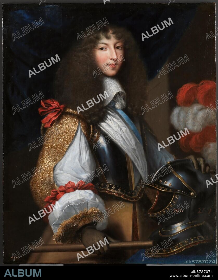Jean Nocret (Atribuido a) / 'Luis XIV, joven'. 1655. Óleo sobre lienzo, 108,5 x 89 cm.
