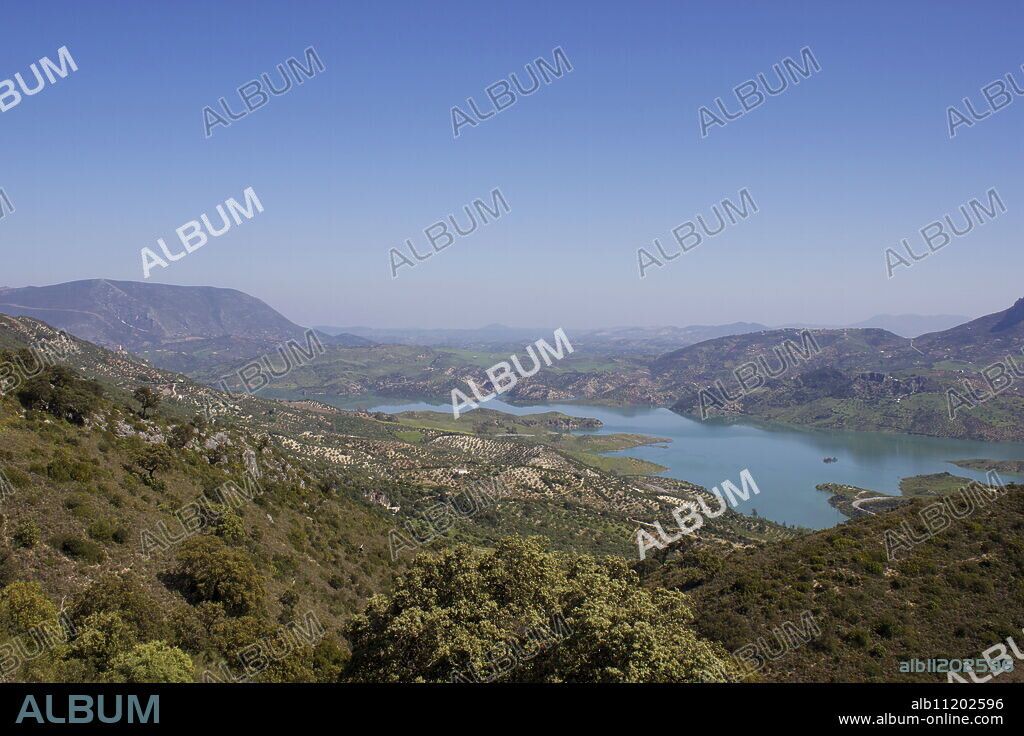 Embalse de Zahara, Malaga Province, Andalucia, Spain, Europe.