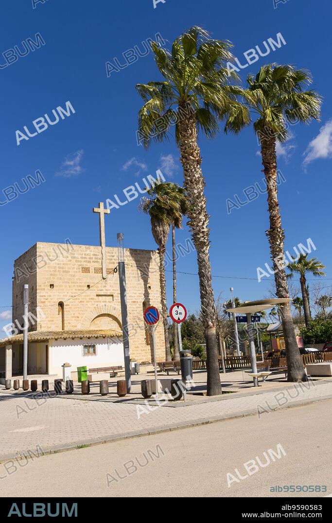 iglesia parroquial , Sa Casa Blanca, Palma, Mallorca, balearic islands, Spain.