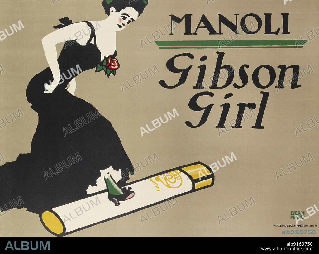 LUCIAN BERNHARD. Manoli, Gibson Girl.