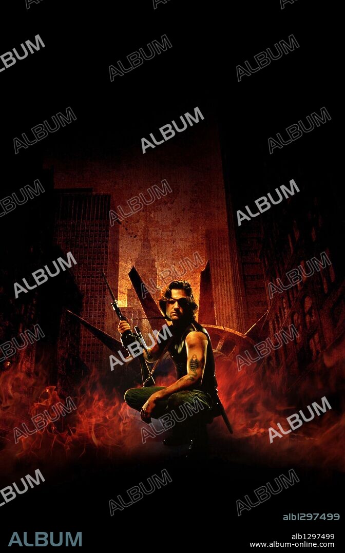 KURT RUSSELL en 1997: RESCATE EN NUEVA YORK, 1981 (ESCAPE FROM NEW YORK), dirigida por JOHN CARPENTER. Copyright AVCO EMBASSY.