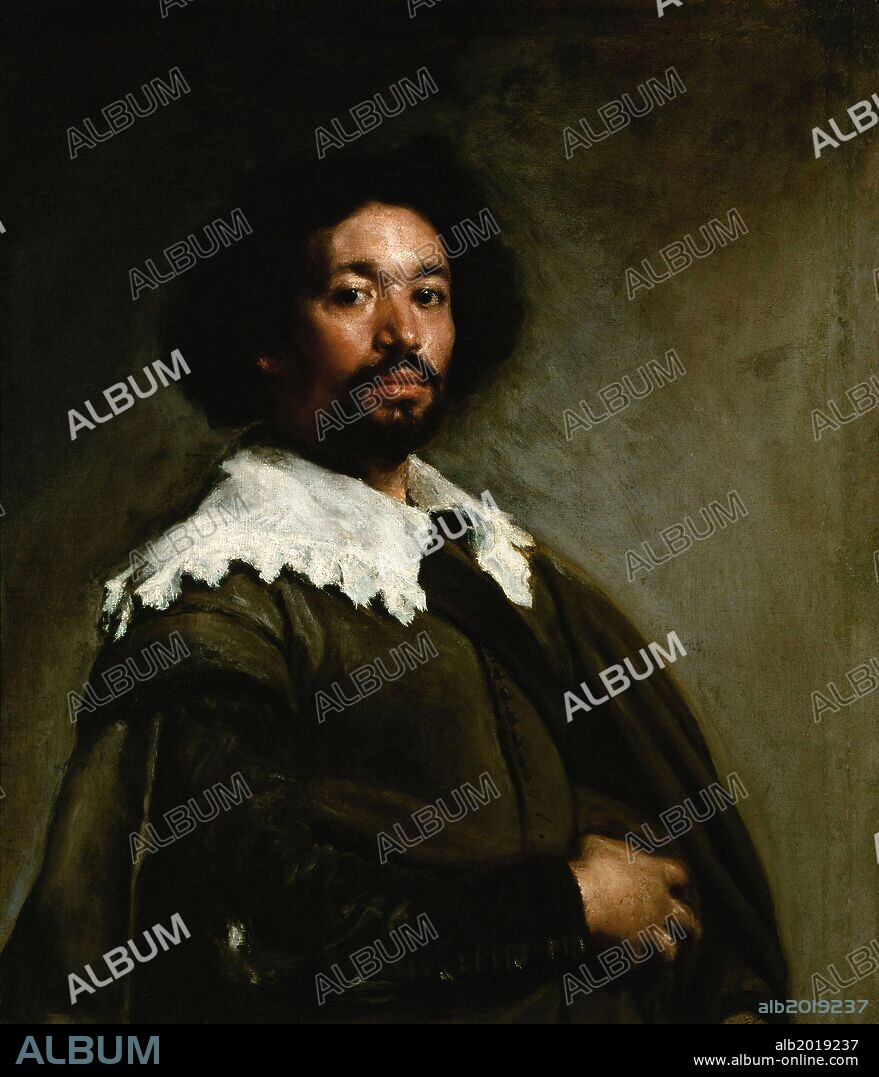 DIEGO VELÁZQUEZ. Diego Velázquez / 'Juan de Pareja', 1650, Óleo sobre lienzo, 81,3 x 69,9 cm.
