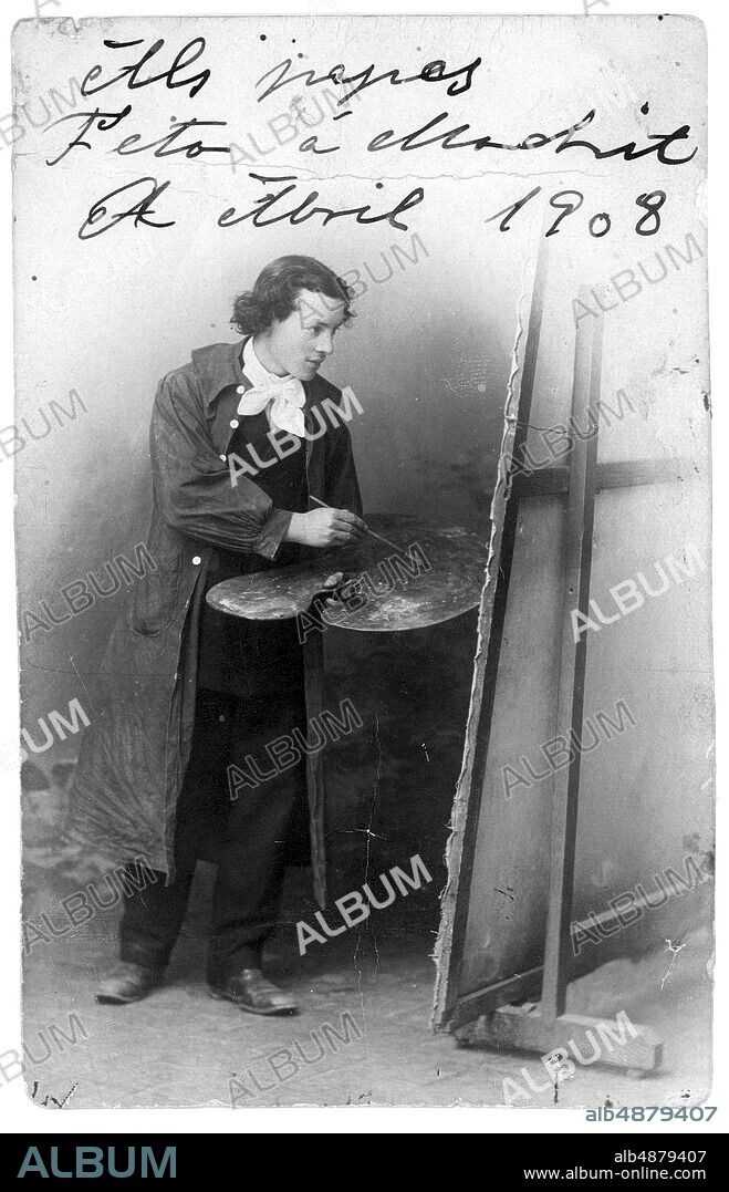 MIQUEL VILADRICH VILA. Fotografía en blanco y negro de Miguel Viladrich Vila, 1908.