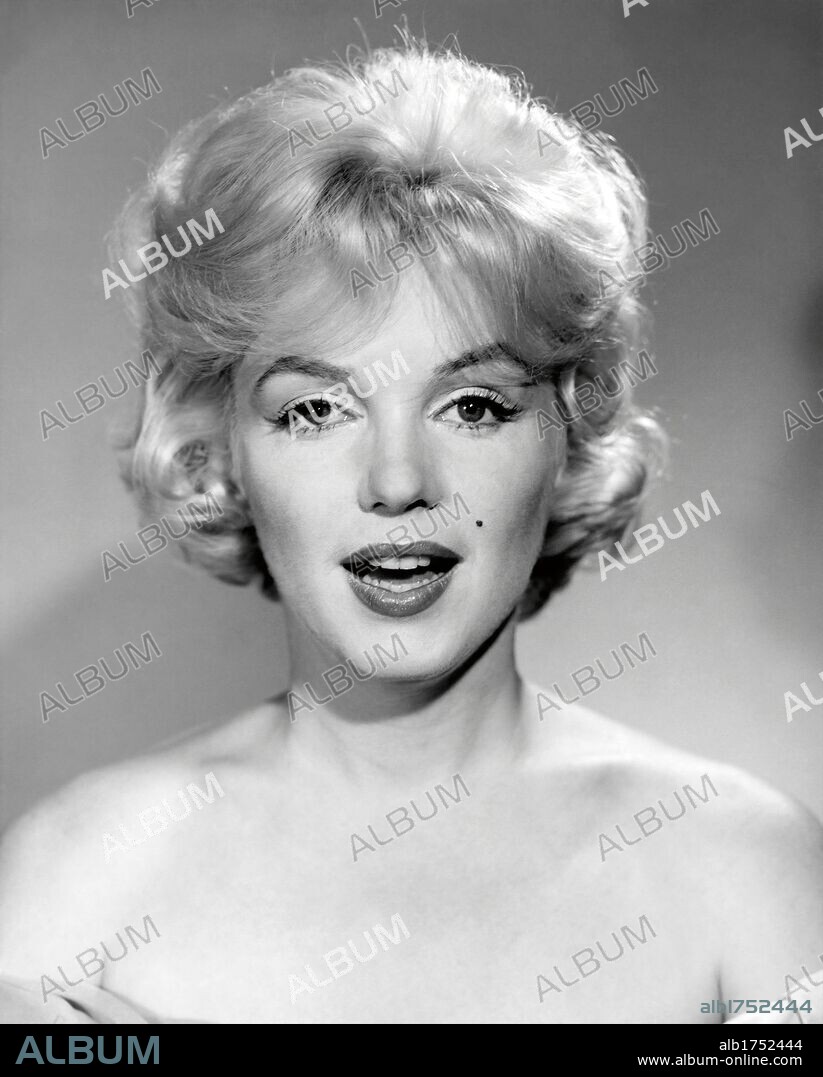 NORMA JEAN BAKER. MARILYN MONROE in LET'S MAKE LOVE, 1960, directed by GEORGE CUKOR. Copyright 20TH CENTURY FOX.