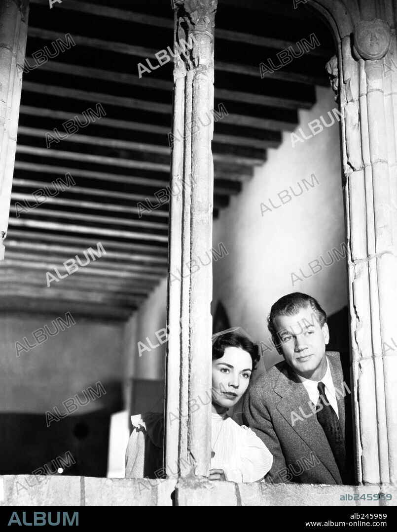 Con Jennifer Jones and JOSEPH COTTEN. JENNIFER JONES and JOSEPH COTTEN in PORTRAIT OF JENNIE, 1948, directed by WILHELM DIETERLE. Copyright SELZNICK FILMS.