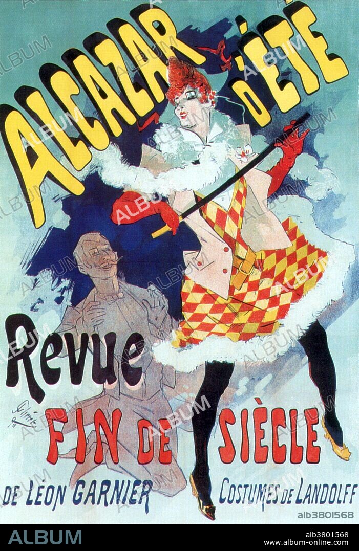 Cabaret Poster, Jules Chéret, 1890