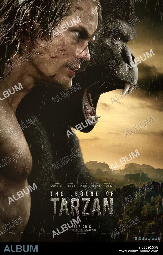 ALEXANDER SKARSGARD en LA LEYENDA DE TARZÁN, 2016 (THE LEGEND OF TARZAN), dirigida por DAVID YATES. Copyright Dark Horse Entertainment/Jerry Weintreub prod/Riche Prod/Vil.