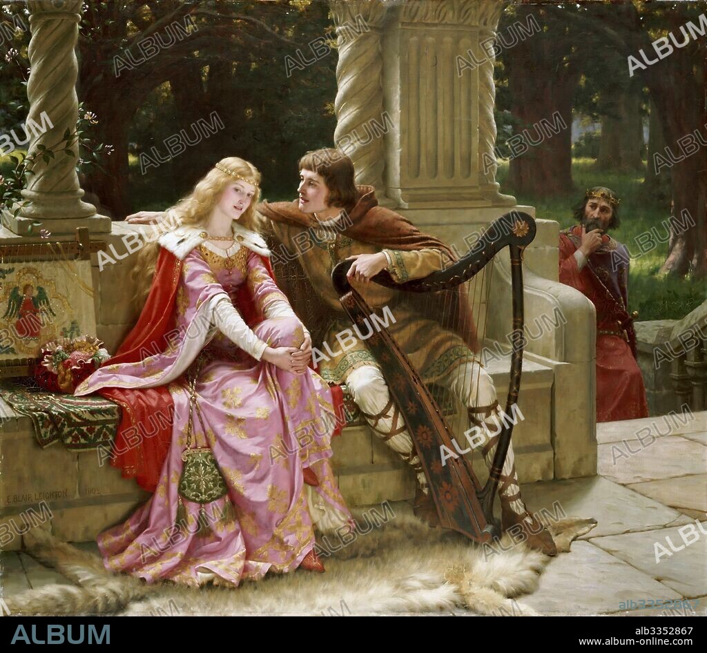 EDMUND BLAIR LEIGHTON. Tristan and Isolde.
