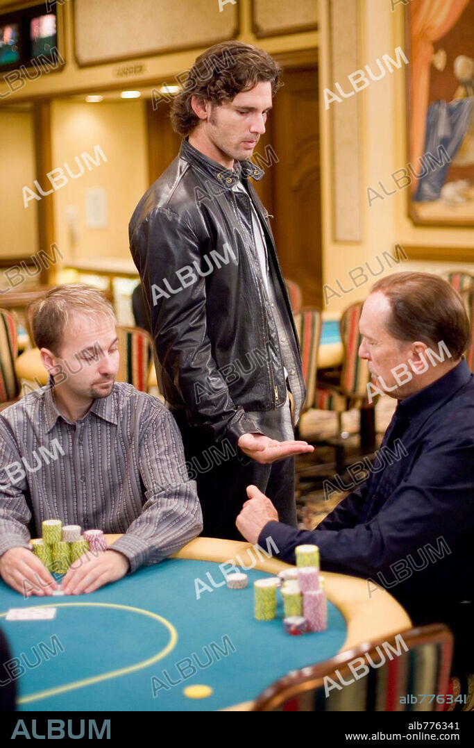 ERIC BANA and ROBERT DUVALL in LUCKY YOU, 2007, directed by CURTIS HANSON. Copyright WARNER BROS.