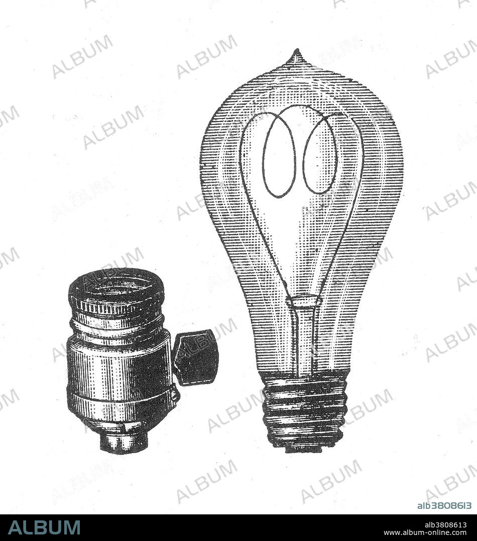 Thomas Edison, Incandescent Lamp, 19th Century