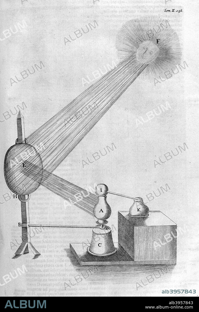 Machine, 1678. A print from Mundus subterraneus, by Athanasius Kircher, Amsterdam, 1678. Kircher?s Mundus Subterraneus marks the first serious effort to describe the physical makeup of the earth.