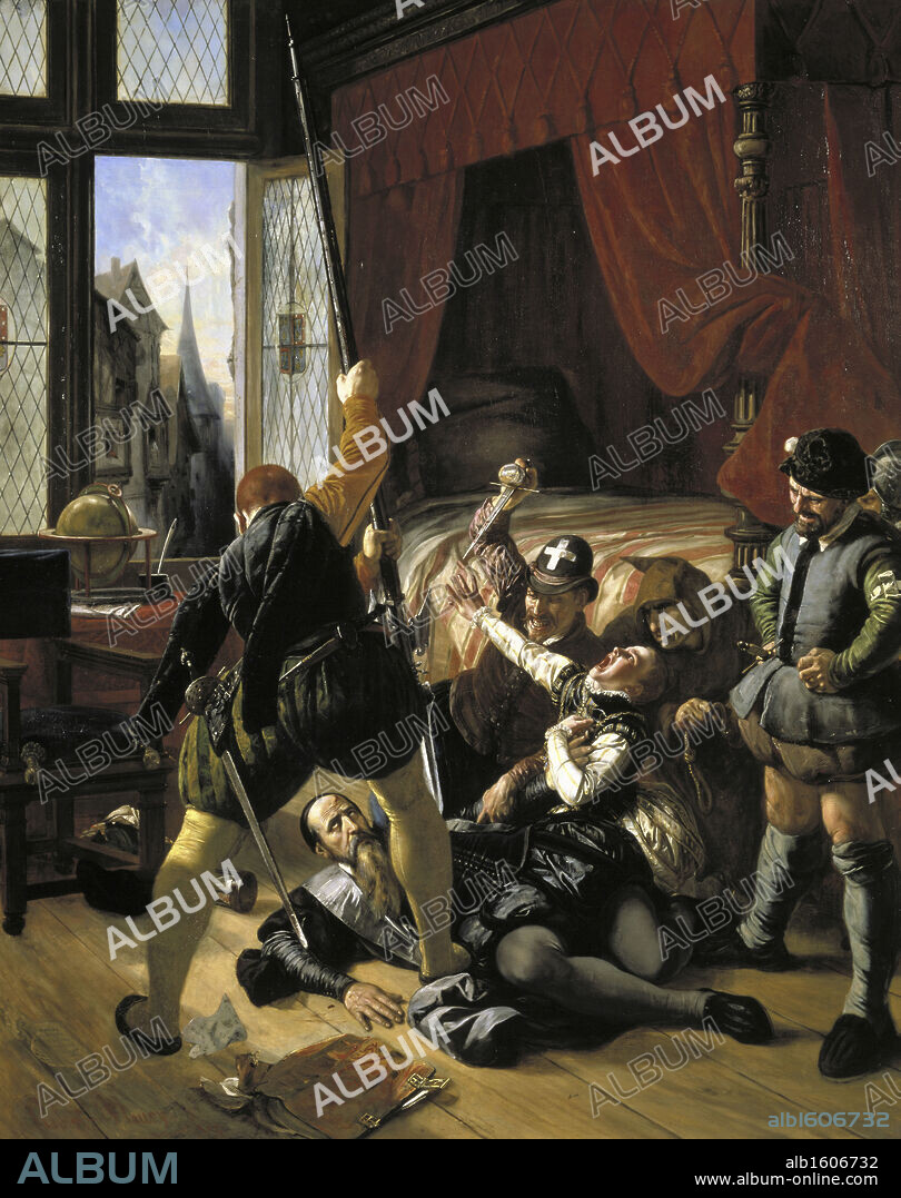 St. Bartholomew's Day Massacre  Joseph Nicolas Robert-Fleury (1797-1890/French)   Musee du Louvre, Paris.
